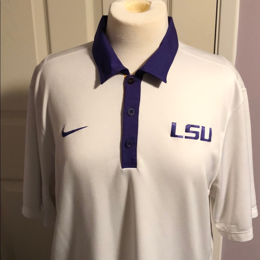 Nike Dri Fir LSU polo